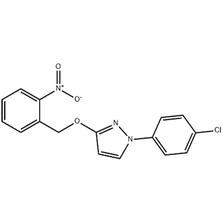 1-(4-Chlorophenyl)-3-[(2-nitrophenyl)methoxy]-1}H-pyrazole
